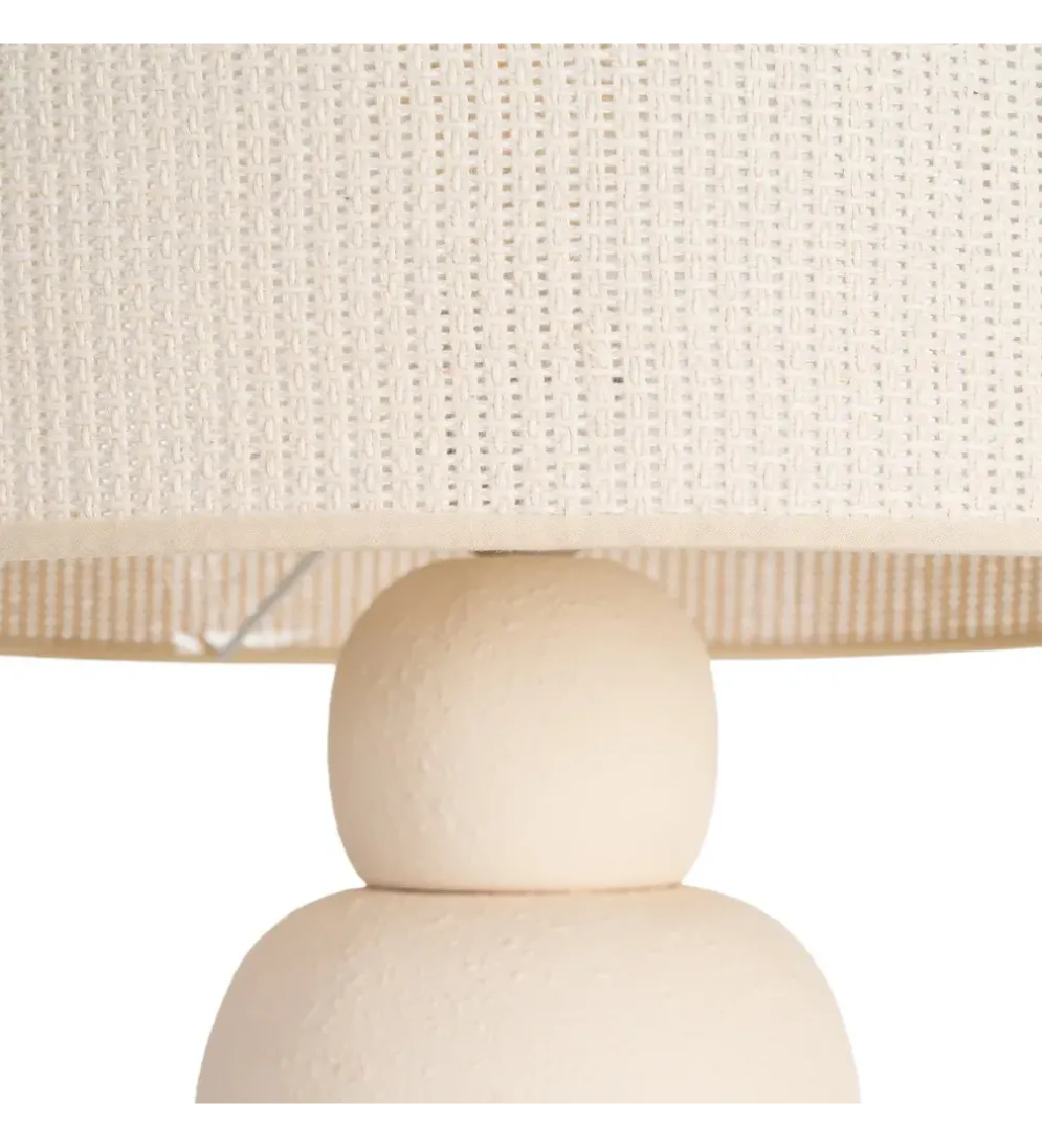 Lampa stołowa OTAMENK 73 cm kremowa