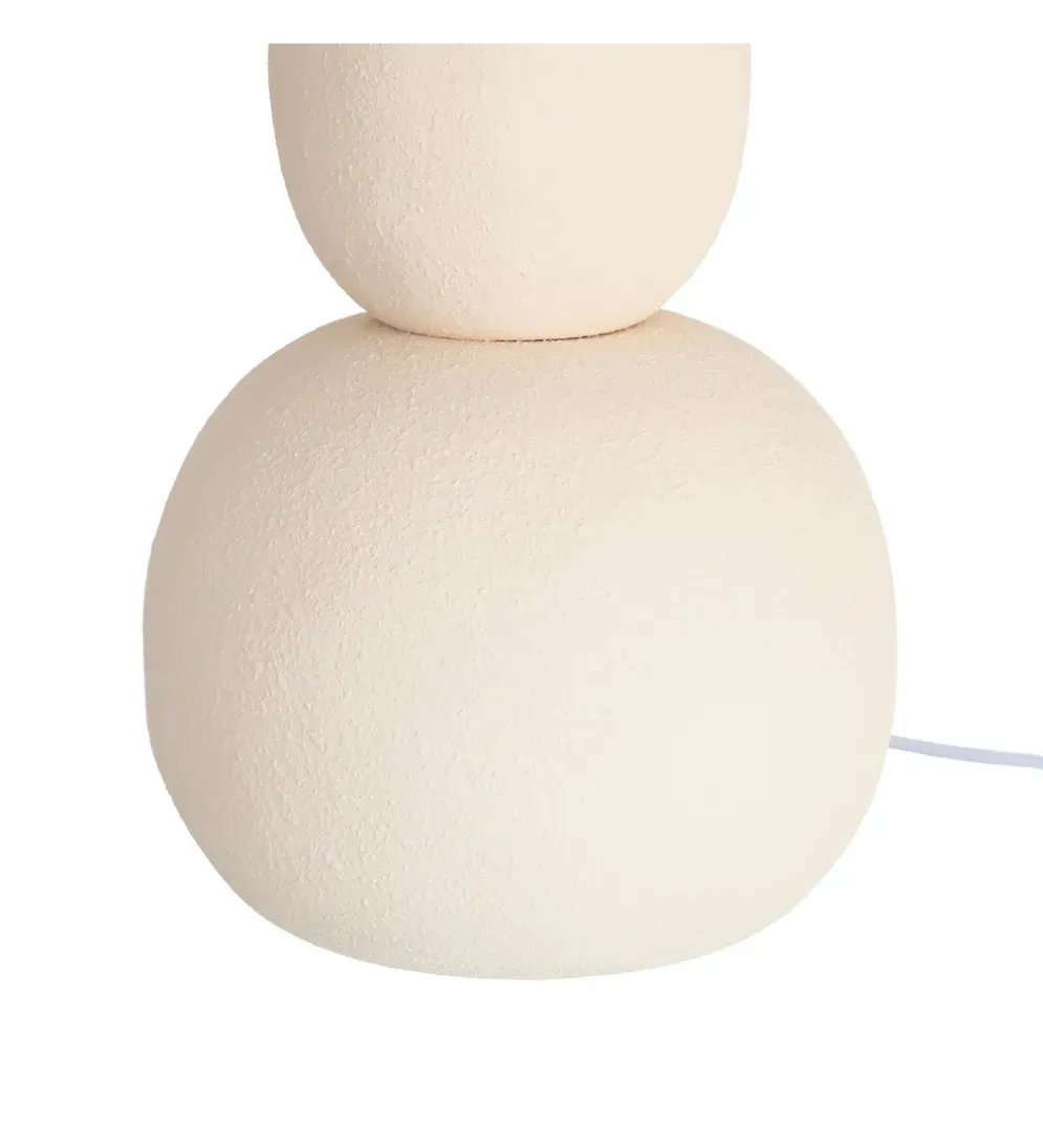 Lampa stołowa OTAMENK 73 cm kremowa