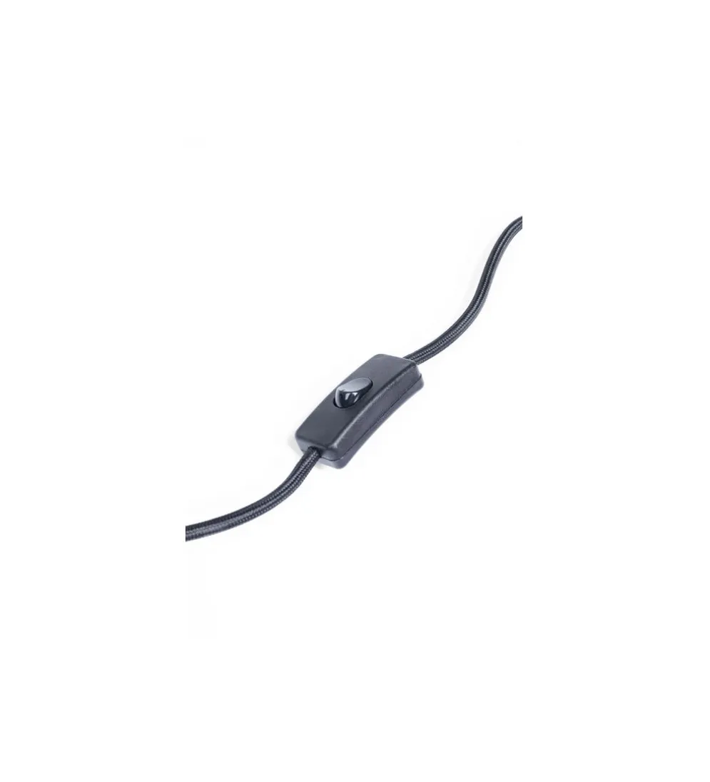 Lampa stołowa PANTERA 40 cm czarna