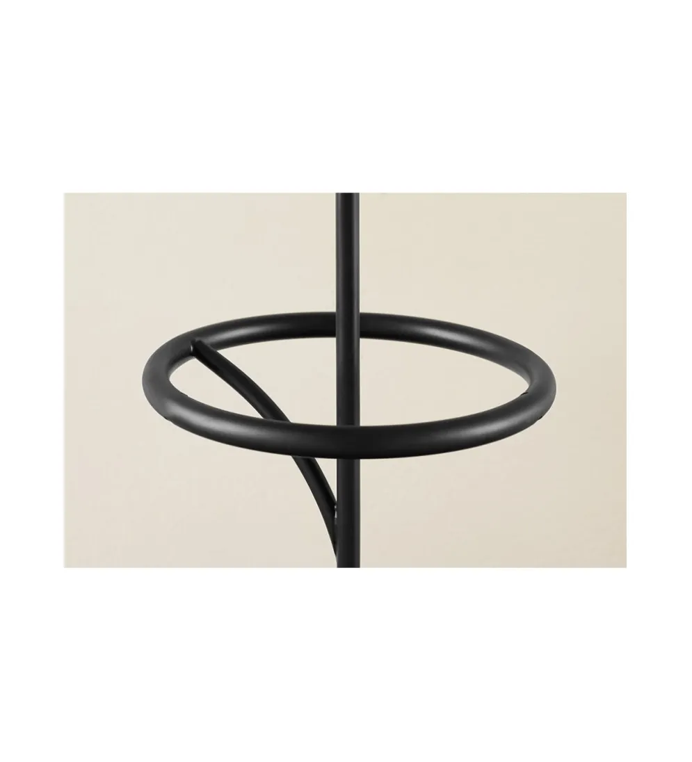 Lampa stołowa Papuga 35 cm czarno złota