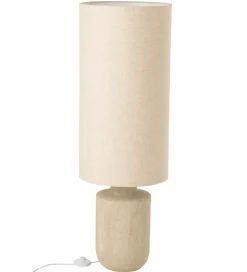 Lampa stołowa PEZANOK 104 cm szara
