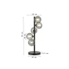 Lampa stołowa SCALA BALLS 54 cm czarna