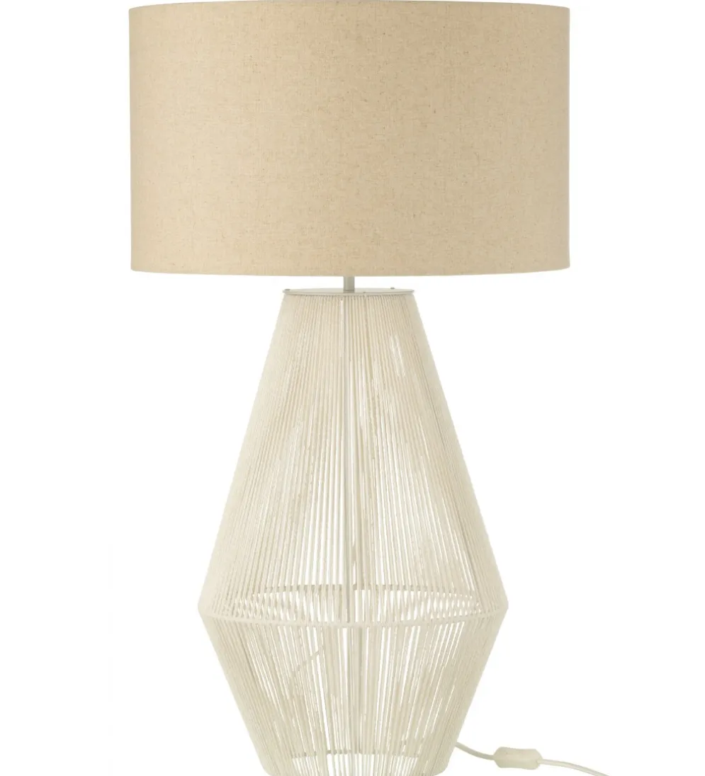 Lampa stołowa STRIING 78 cm biała