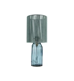 Lampa stołowa VECCHIO 42 cm niebieska