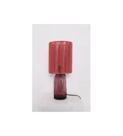 Lampa stołowa VECCHIO 42 cm różowa