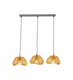 Lampa wisząca ALOHA DROP TRE 80 cm naturalna