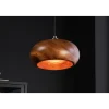 Lampa wisząca ALVA 25 cm drewno akacja