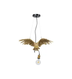 Lampa wisząca ANIMAL OWL złota