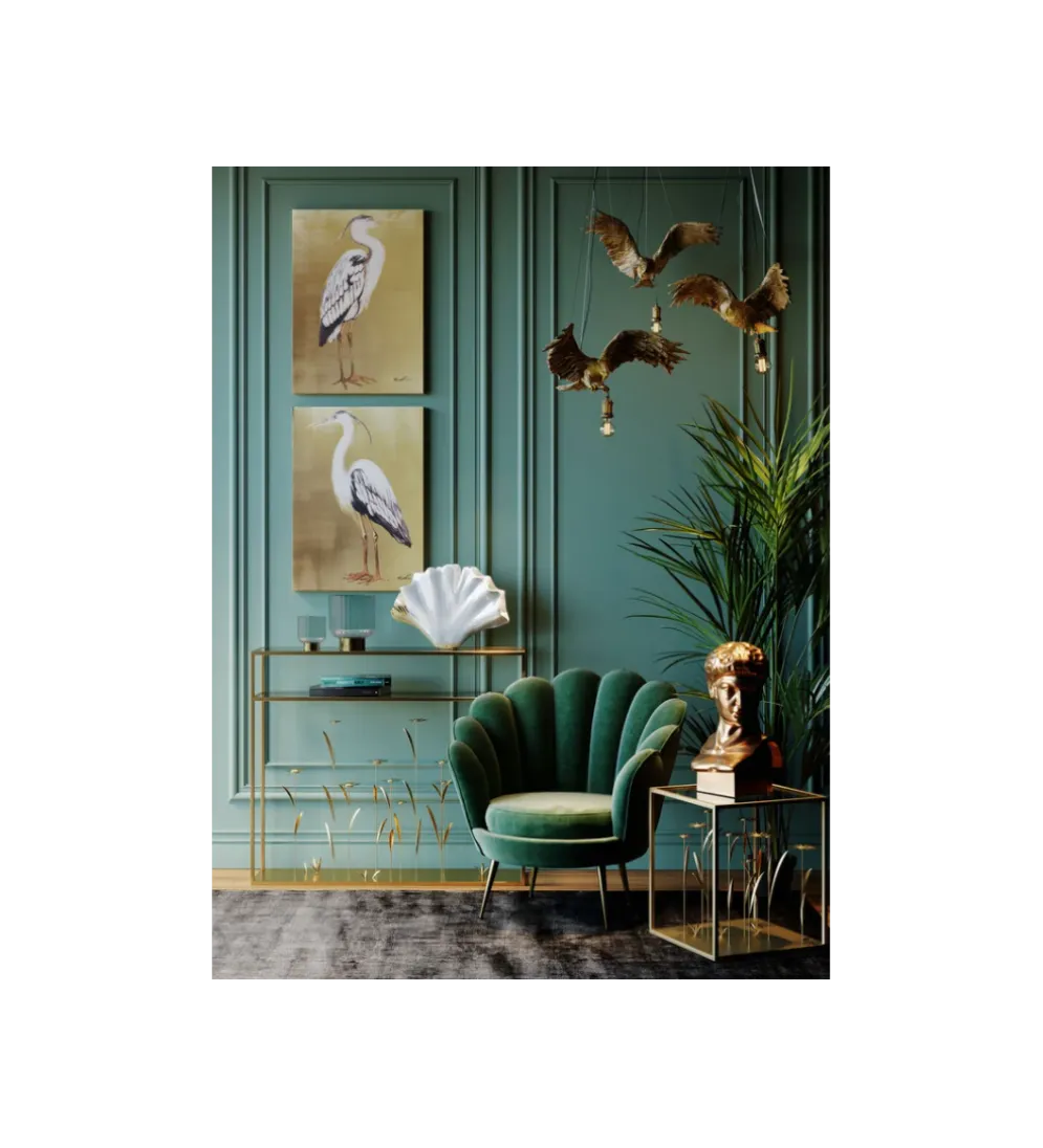 Lampa wisząca ANIMAL OWL złota