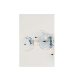Lampa wisząca AQUAMARINE 121 cm chromowana