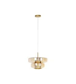 Lampa wisząca ARCADIA AMBER  34 cm