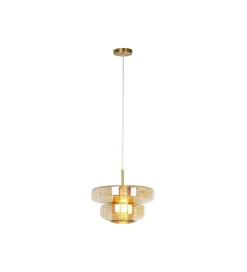Lampa wisząca ARCADIA AMBER  34 cm
