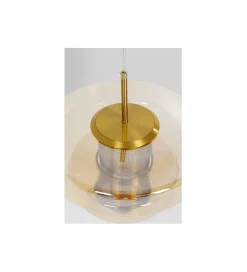 Lampa wisząca ARCADIA AMBER  34 cm