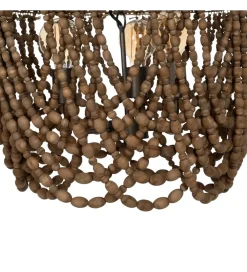 Lampa wisząca BEADINGO 62 cm naturalny