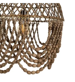 Lampa wisząca BEADINGO 52 cm naturalny
