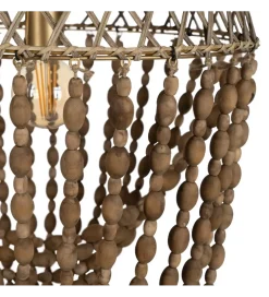 Lampa wisząca BEADINGO 88 cm naturalny