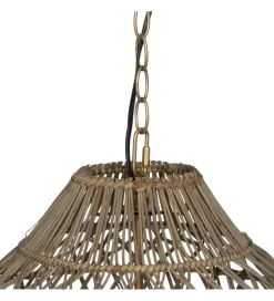 Lampa wisząca BEADINGO 76 cm naturalny
