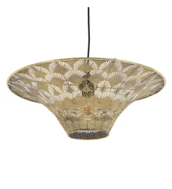 Lampa wisząca BOCELIN 47 cm złota srebrna