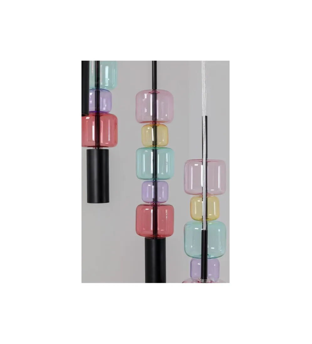 Lampa wisząca CANDY BAR 41 cm wielokolorowa