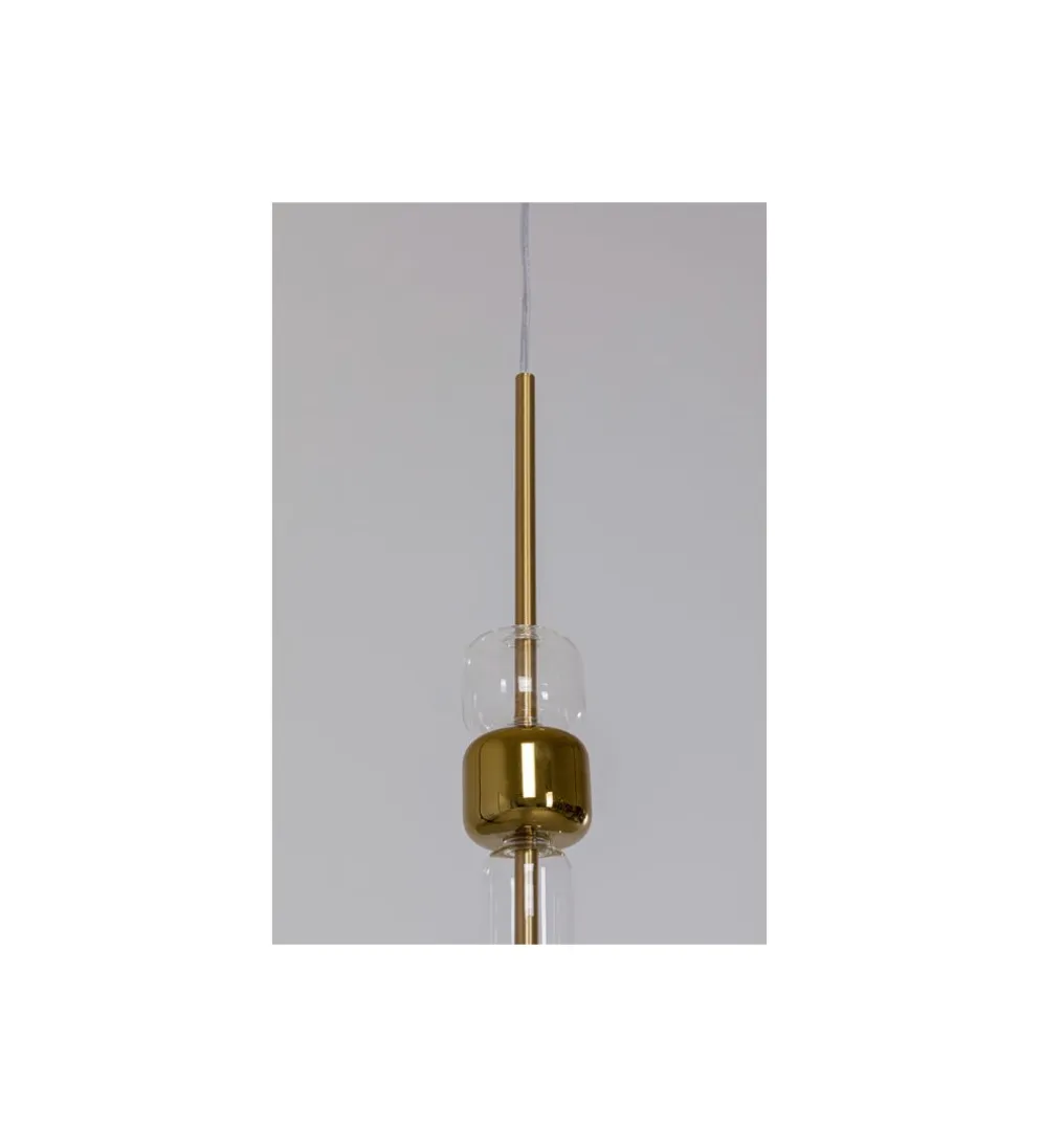 Lampa wisząca CANDY BAR 13 cm złota