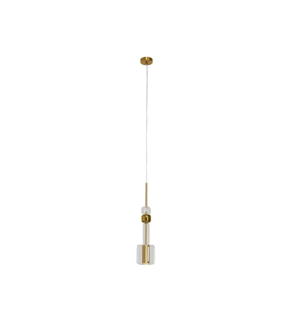 Lampa wisząca CANDY BAR 13 cm złota