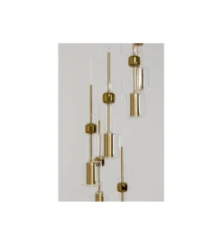 Lampa wisząca CANDY BAR 44 cm złota