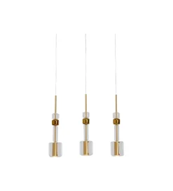 Lampa wisząca CANDY BAR 70 cm złota