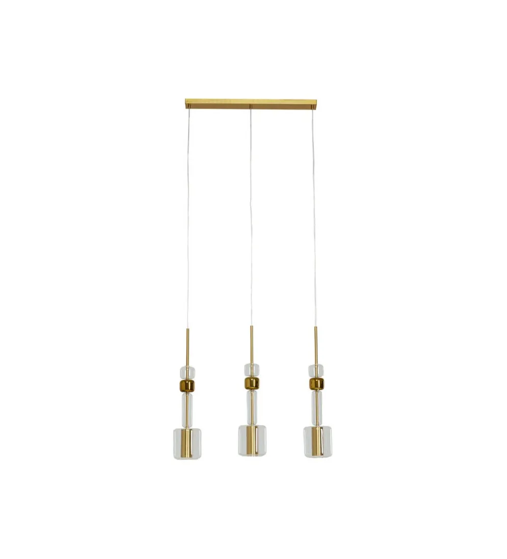 Lampa wisząca CANDY BAR 70 cm złota