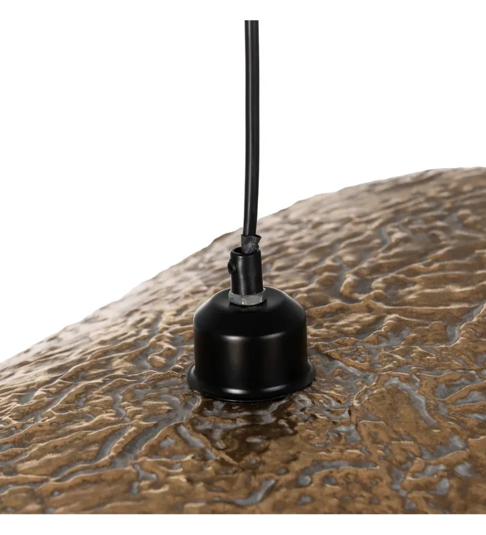 Lampa wisząca CEARPIN 66 cm antyczne złoto