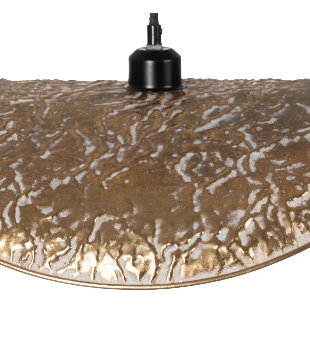 Lampa wisząca CEARPIN 51 cm antyczne złoto