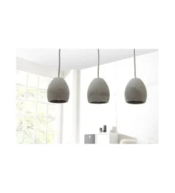 Lampa wisząca  Cement grau 3er Beton