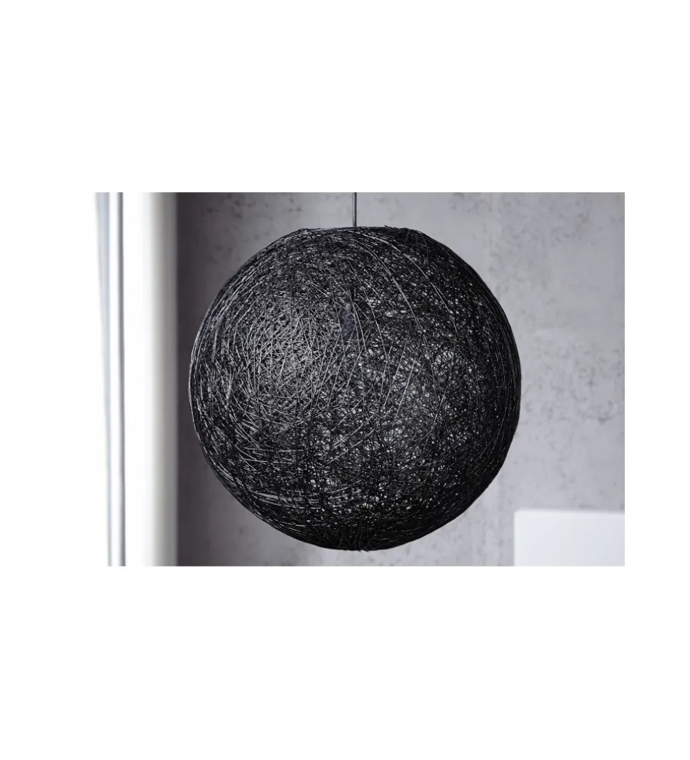 Lampa wisząca Cocoon 60 cm czarna
