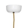 Lampa wisząca CONEMTA 50 cm biała