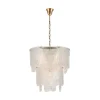 Lampa wisząca CRISTALEN 60 cm złota