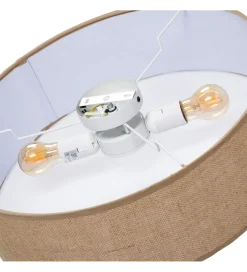 Lampa wisząca DWEMNAO 50 cm naturalna