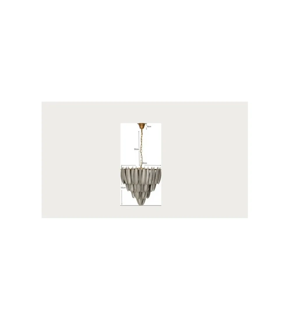 Lampa wisząca FEATHER 60 cm