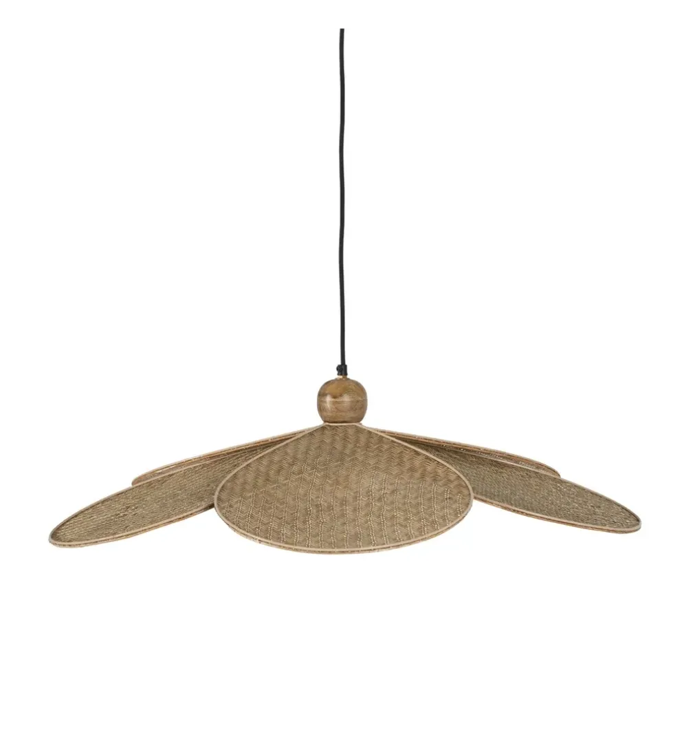 Lampa wisząca FEGARO 82 cm naturalne włókna
