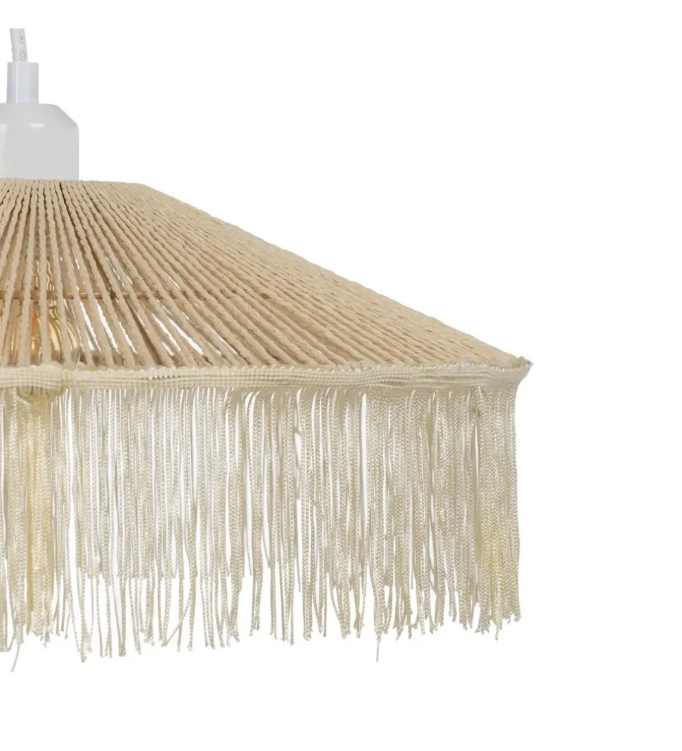 Lampa wisząca GELMAS 41 cm naturalna
