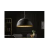 Lampa wisząca Glow 50 cm czarno złota