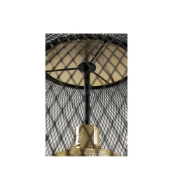 Lampa wisząca GRATO 45 cm czarno złota