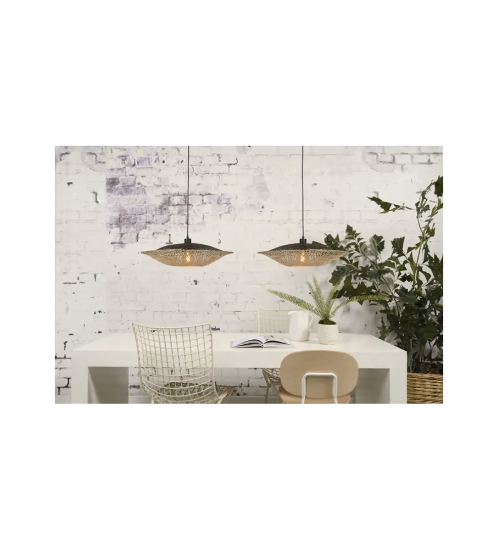 Lampa wisząca KALIMANTAN 87 cm naturalna