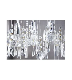 Lampa wisząca kryształowa Diamounds  9 Flamming