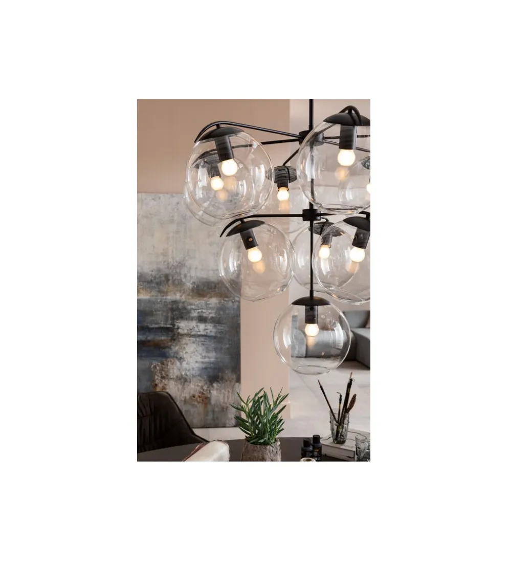 Lampa wisząca LASMINA 91 cm czarna