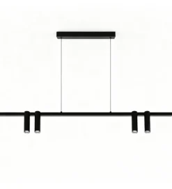 Lampa wisząca LED KONA 120 cm czarna
