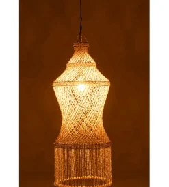 Lampa wisząca LISA shell 51 cm naturalna