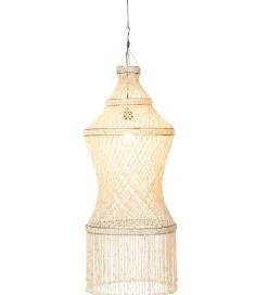 Lampa wisząca LISA shell 51 cm naturalna