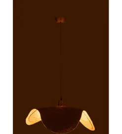 Lampa wisząca Moonj 75 cm naturalna