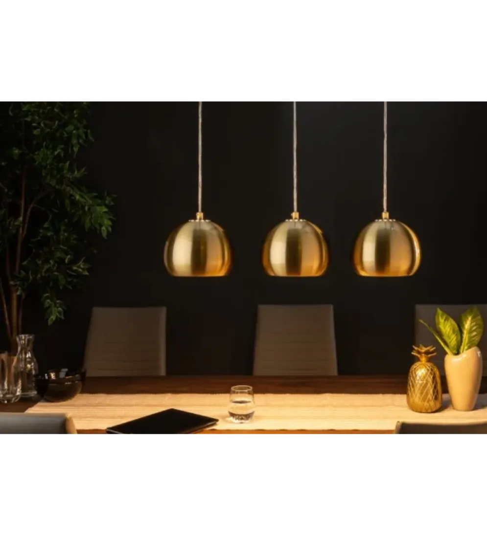Lampa wisząca Mystic GOLDEN BALL złota