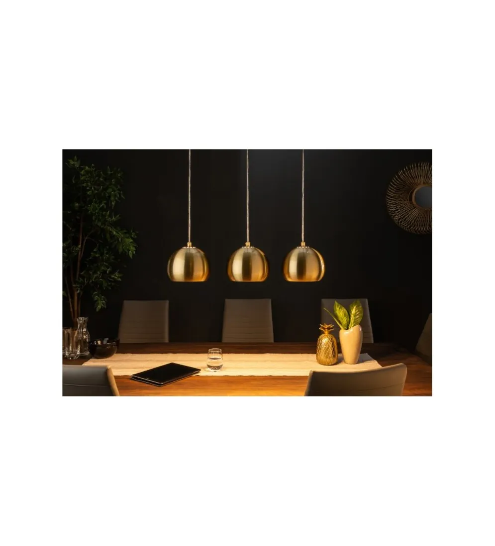 Lampa wisząca Mystic GOLDEN BALL złota