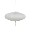 Lampa wisząca NERAZMAI 49 cm biała